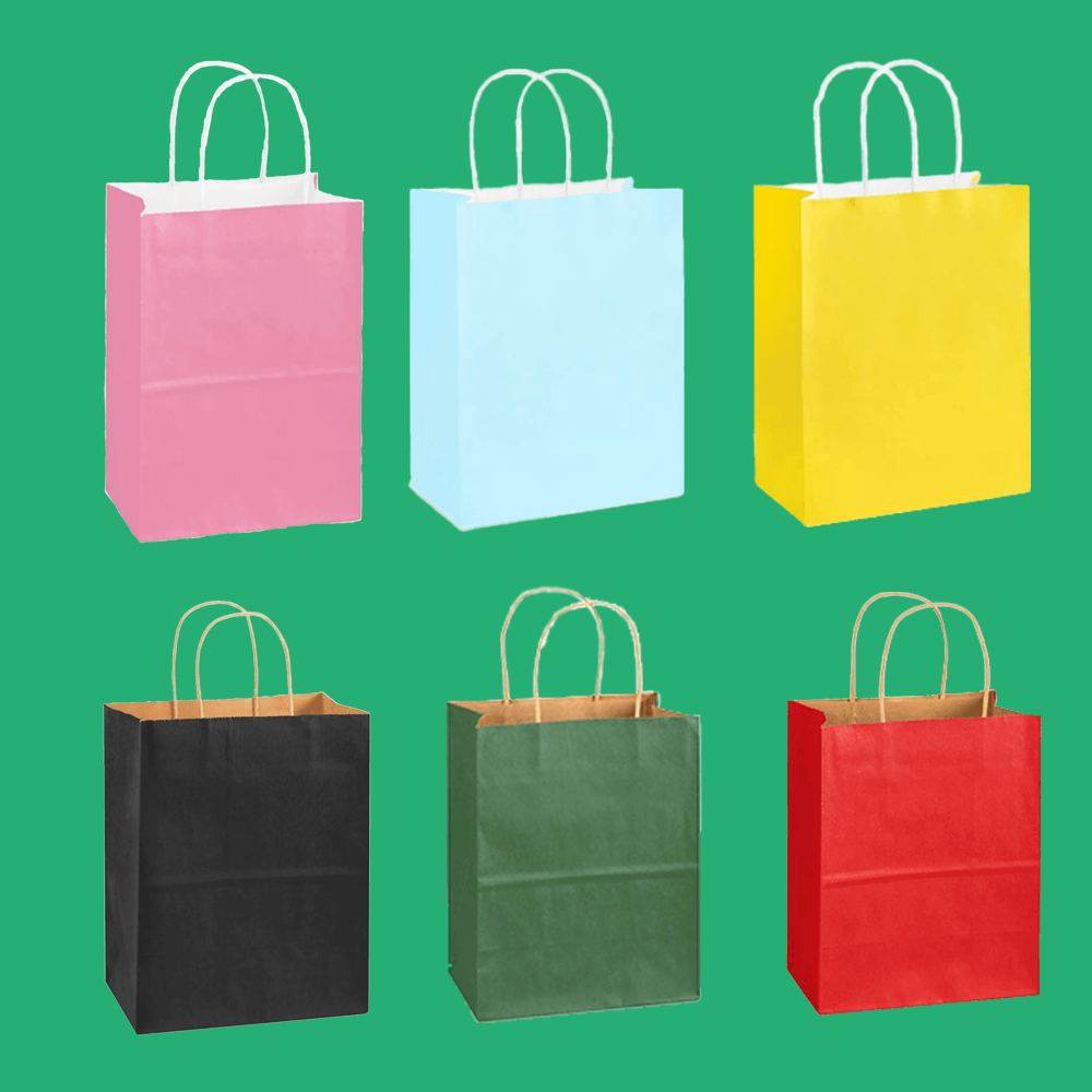 Coloured Paper Bags