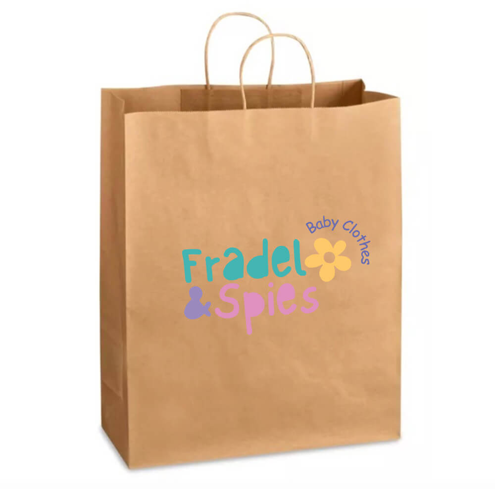 Custom Print 41 x 15 x 49 cm Large Paper Shopping Bags With Twisted Handles - Queen image 3