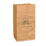 Custom Print 9 x 5 x 21 cm Brown Paper Lunch Bags - Extra Small image 0