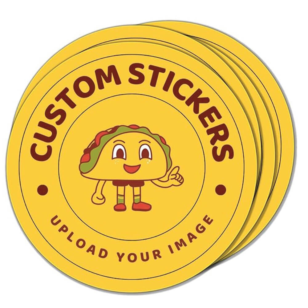 Custom Circle Stickers image 1