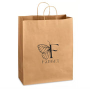 Custom Print 41 x 15 x 49 cm Large Paper Shopping Bags With Twisted Handles - Queen image 0
