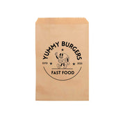 Custom Print 13 x 19 cm Flat Brown Paper Bags - Small image 0