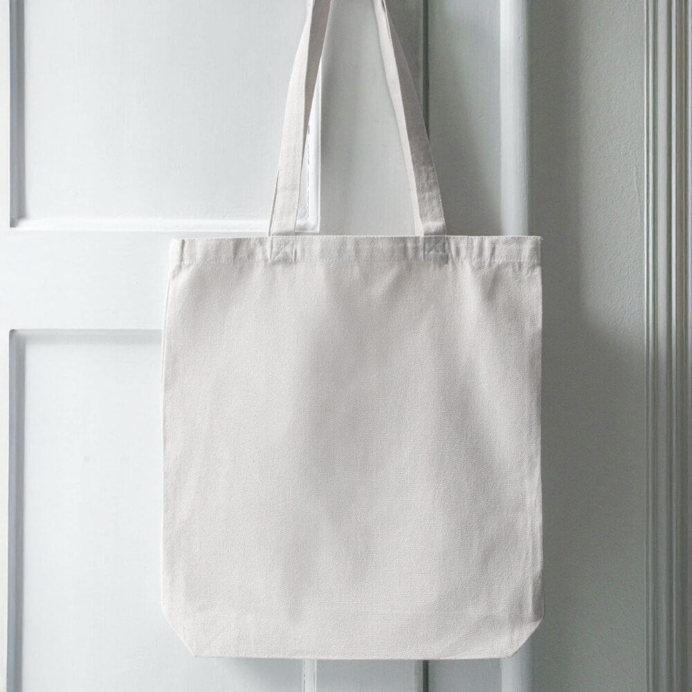 10oz Premium White Calico Tote Bags - 38 x 41 cm image 2