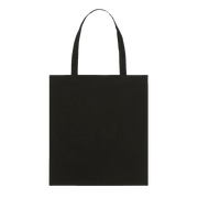 10oz Premium Large Black Calico Tote Bags - 38 x 41 cm