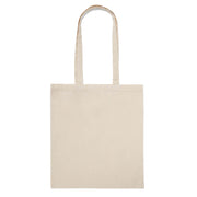 5oz Economical Large Calico Tote Bags - 38 x 41 cm - Natural Cotton